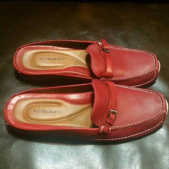H.S TRASK.CO SLIP-ON SHOES SZ.8M - Picture 2 of 3